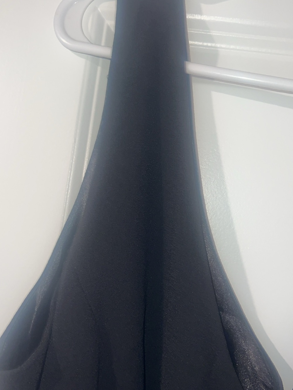 City Chic Black Wide-Leg Layered Jumpsuit - Picture 9 of 9